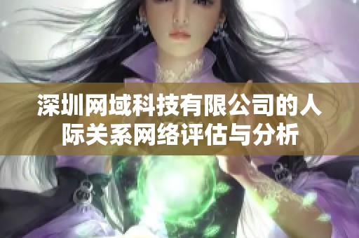 深圳网域科技有限公司的人际关系网络评估与分析