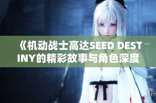 《机动战士高达SEED DESTINY的精彩故事与角色深度分析》