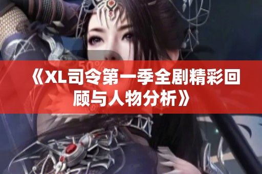 《XL司令第一季全剧精彩回顾与人物分析》