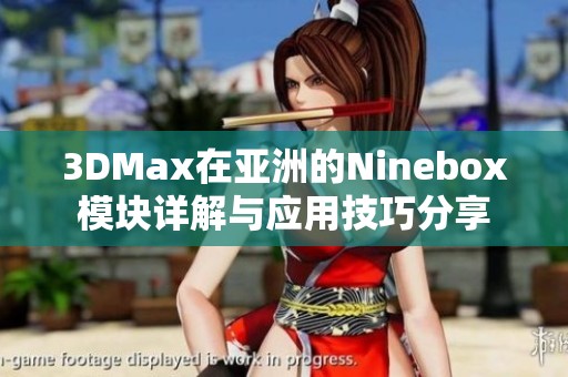 3DMax在亚洲的Ninebox模块详解与应用技巧分享