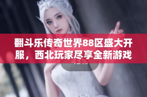 翻斗乐传奇世界88区盛大开服，西北玩家尽享全新游戏盛宴