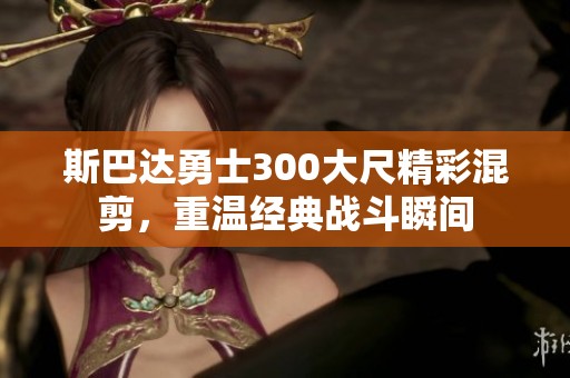 斯巴达勇士300大尺精彩混剪，重温经典战斗瞬间