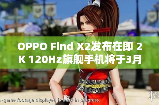 OPPO Find X2发布在即 2K 120Hz旗舰手机将于3月6日亮相