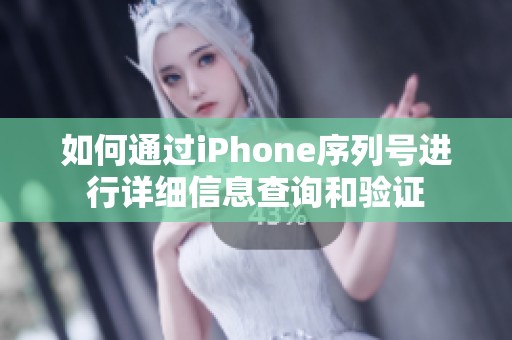 如何通过iPhone序列号进行详细信息查询和验证