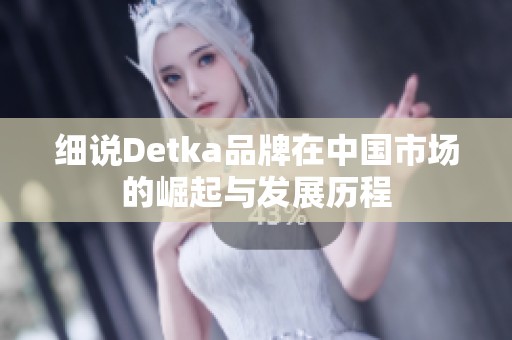 细说Detka品牌在中国市场的崛起与发展历程