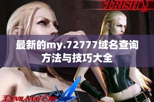 最新的my.72777域名查询方法与技巧大全