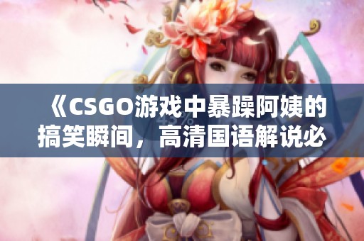 《CSGO游戏中暴躁阿姨的搞笑瞬间，高清国语解说必看》