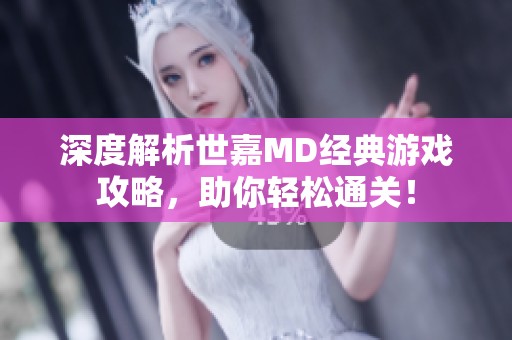 深度解析世嘉MD经典游戏攻略，助你轻松通关！