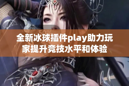 全新冰球插件play助力玩家提升竞技水平和体验