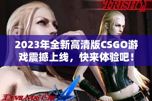 2023年全新高清版CSGO游戏震撼上线，快来体验吧！