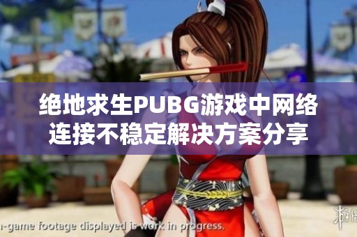 绝地求生PUBG游戏中网络连接不稳定解决方案分享